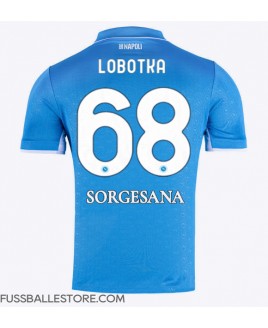 Günstige SSC Napoli Stanislav Lobotka #68 Heimtrikot 2024-25 Kurzarm